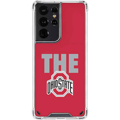 Ohio State University The Ohio State Buckeyes Galaxy S21 Ultra 5G Clear Case