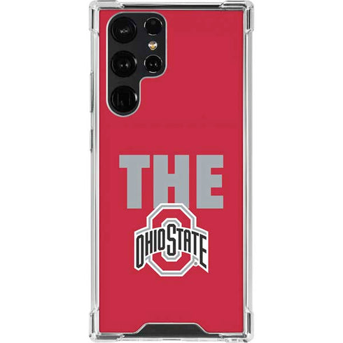 Ohio State University The Ohio State Buckeyes Galaxy S22 Ultra Clear Case