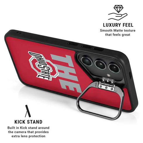 Ohio State University The Ohio State Buckeyes Galaxy S25 Kickstand Case