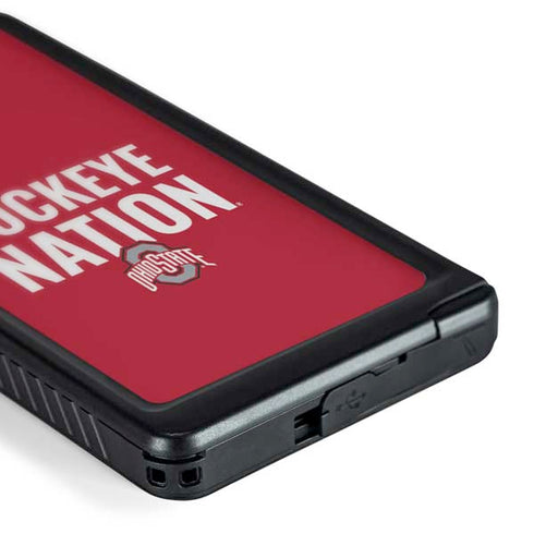 Ohio State University The Ohio State Buckeyes Galaxy S24 Ultra Waterproof Case