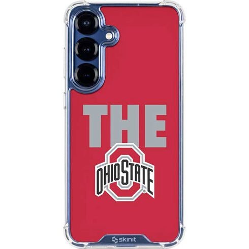 Ohio State University The Ohio State Buckeyes Galaxy S25 Clear Case