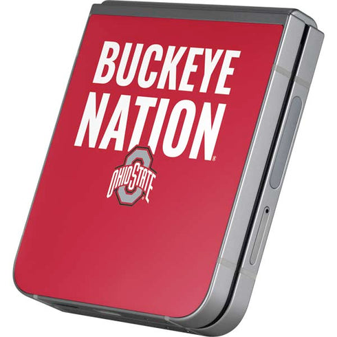 Ohio State University The Ohio State Buckeyes Galaxy Z Flip6 Skin