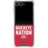 Ohio State University The Ohio State Buckeyes Galaxy Z Flip7 Clear Case