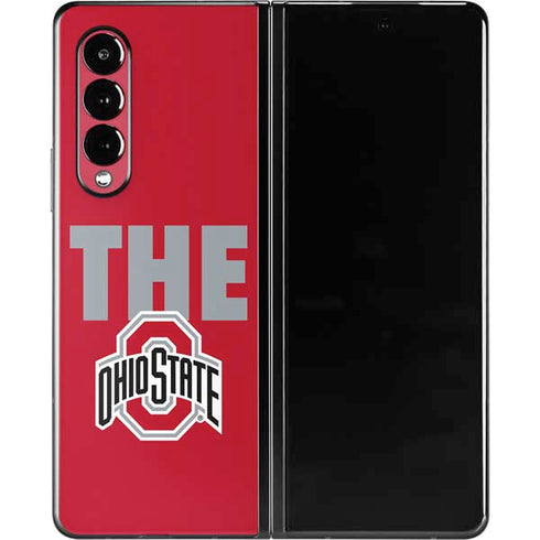 Ohio State University The Ohio State Buckeyes Galaxy Z Fold3 5G Skin