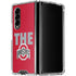 Ohio State University The Ohio State Buckeyes Galaxy Z Fold4 5G Clear Case