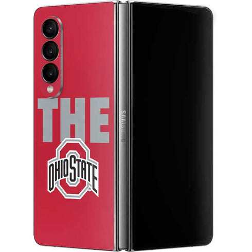 Ohio State University The Ohio State Buckeyes Galaxy Z Fold4 5G Skin