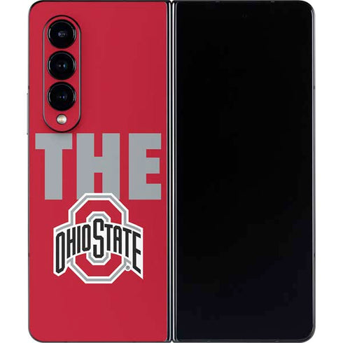 Ohio State University The Ohio State Buckeyes Galaxy Z Fold4 5G Skin