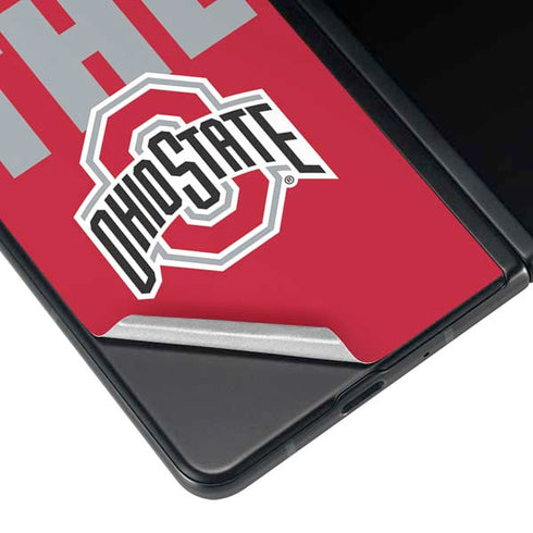 Ohio State University The Ohio State Buckeyes Galaxy Z Fold4 5G Skin