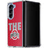 Ohio State University The Ohio State Buckeyes Galaxy Z Fold5 5G Clear Case