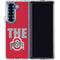 Ohio State University The Ohio State Buckeyes Galaxy Z Fold7 Clear Case
