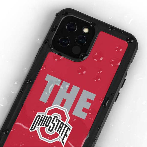 Ohio State University The Ohio State Buckeyes iPhone 12 Pro Waterproof Case