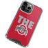 Ohio State University The Ohio State Buckeyes iPhone 13 Pro Clear Case