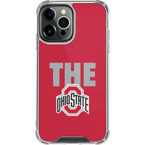 Ohio State University The Ohio State Buckeyes iPhone 13 Pro Max Clear Case