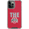 Ohio State University The Ohio State Buckeyes iPhone 13 Pro Max Clear Case