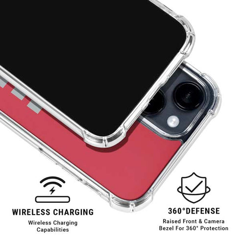 Ohio State University The Ohio State Buckeyes iPhone 14 Clear Case