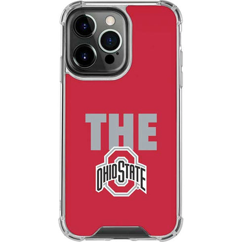 Ohio State University The Ohio State Buckeyes iPhone 14 Pro Clear Case