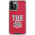 Ohio State University The Ohio State Buckeyes iPhone 14 Pro Max Clear Case