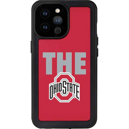 Ohio State University The Ohio State Buckeyes iPhone 14 Pro Max Waterproof Case