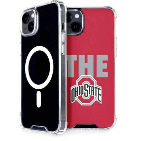 Ohio State University The Ohio State Buckeyes iPhone 15 Plus MagSafe Case