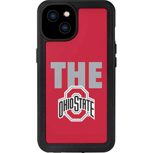 Ohio State University The Ohio State Buckeyes iPhone 15 Plus Waterproof Case