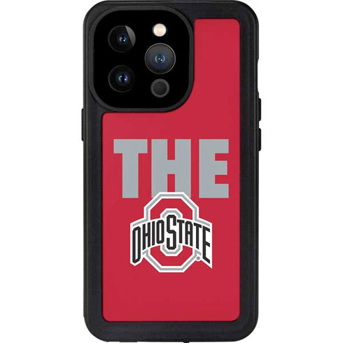 Ohio State University The Ohio State Buckeyes iPhone 15 Pro Waterproof Case