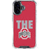 Ohio State University The Ohio State Buckeyes iPhone 16 Plus Clear Case