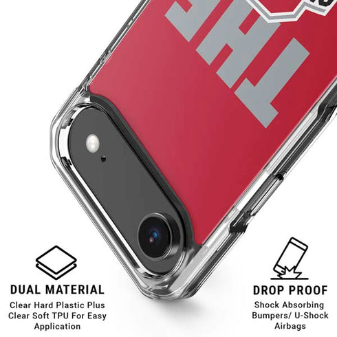 Ohio State University The Ohio State Buckeyes iPhone 17 Air Clear Case