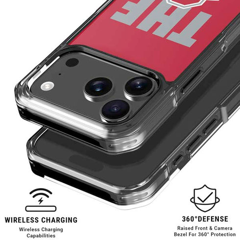 Ohio State University The Ohio State Buckeyes iPhone 18 Pro Clear Case