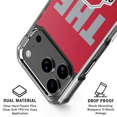 Ohio State University The Ohio State Buckeyes iPhone 18 Pro Clear Case