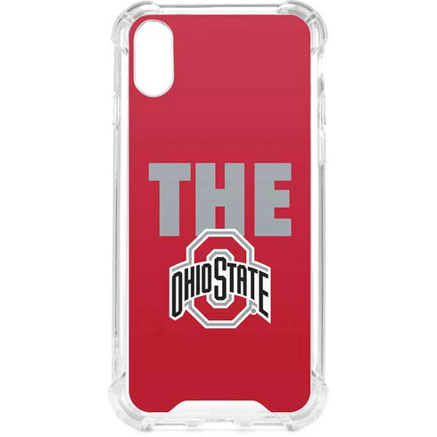 Ohio State University The Ohio State Buckeyes iPhone XS Clear Case