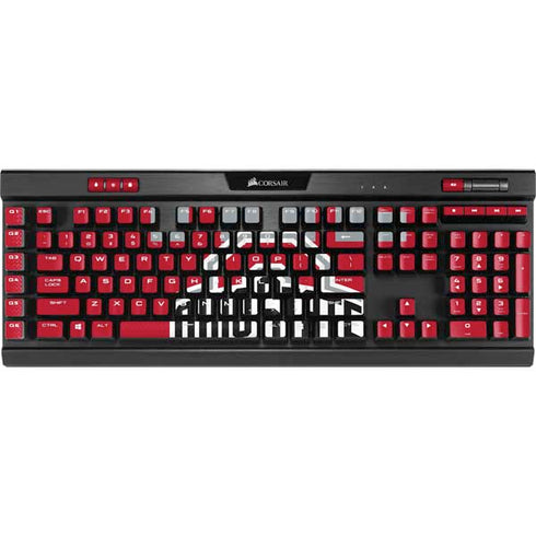 Ohio State University The Ohio State Buckeyes K95 RGB PLATINUM Mechanical Gaming Keyboard Skin
