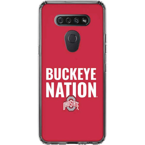 Ohio State University The Ohio State Buckeyes LG K51/Q51 Clear Case