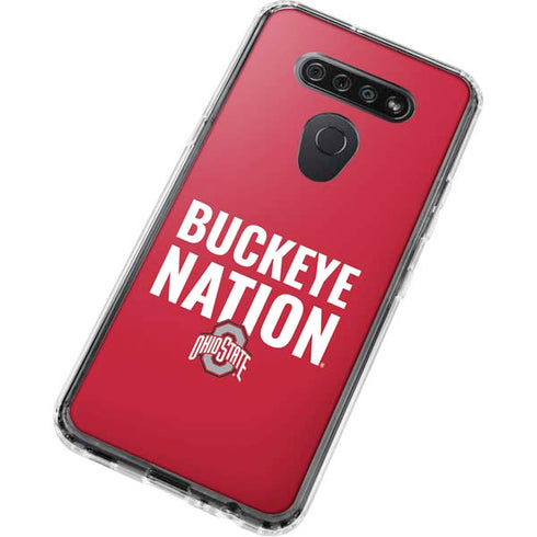 Ohio State University The Ohio State Buckeyes LG K51/Q51 Clear Case