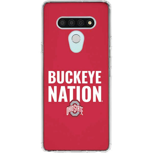 Ohio State University The Ohio State Buckeyes LG Stylo 6 Clear Case