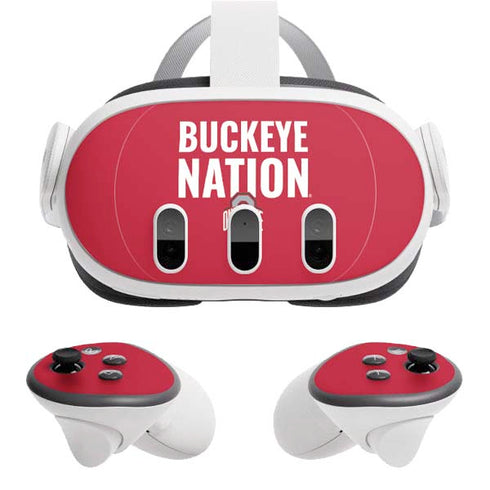 Ohio State University The Ohio State Buckeyes Meta Quest 3 Skin
