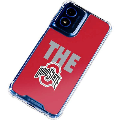 Ohio State University The Ohio State Buckeyes Moto G 5G (2024) Clear Case