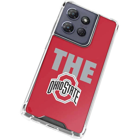 Ohio State University The Ohio State Buckeyes Moto G Play 5G (2025) Clear Case