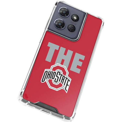 Ohio State University The Ohio State Buckeyes Moto G Power 5G (2025) Clear Case