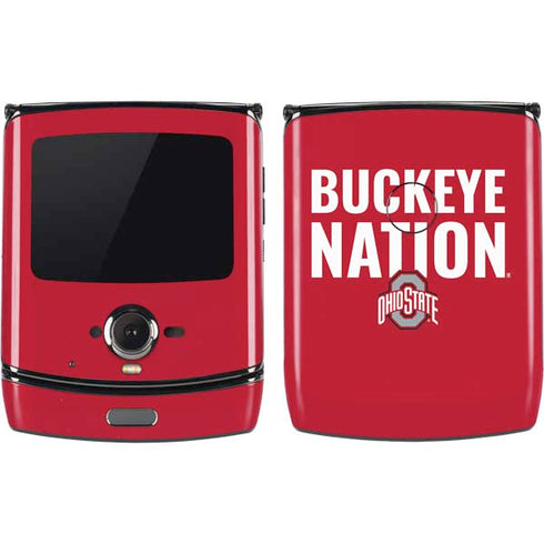 Ohio State University The Ohio State Buckeyes Motorola RAZR Skin