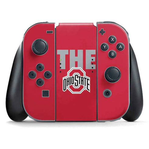 Ohio State University The Ohio State Buckeyes Nintendo Switch (2017-2021) Joy-Con Controller Skin