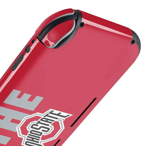 Ohio State University The Ohio State Buckeyes Nintendo Switch Lite Skin