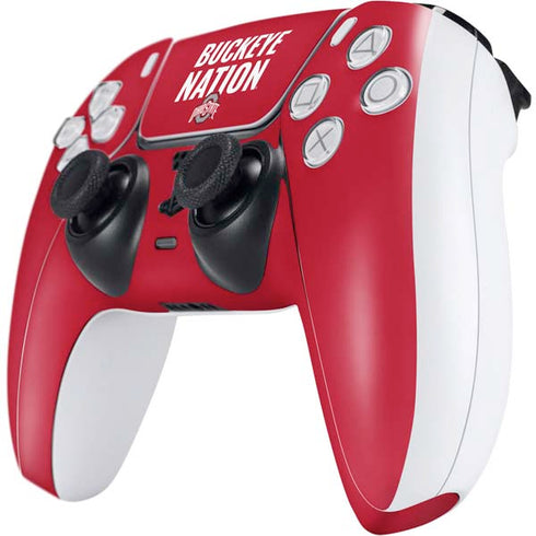 Ohio State University The Ohio State Buckeyes PS5 Controller Skin