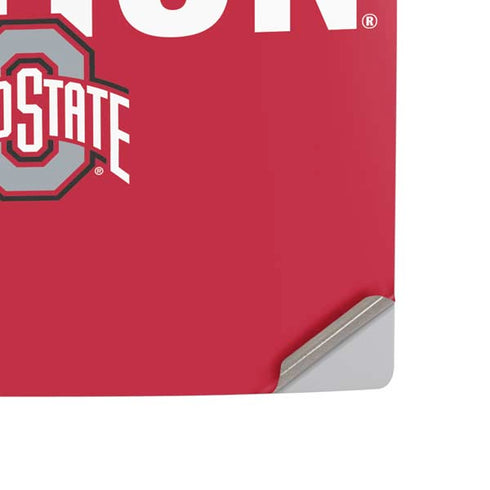 Ohio State University The Ohio State Buckeyes PS5 Digital Edition Console Skin