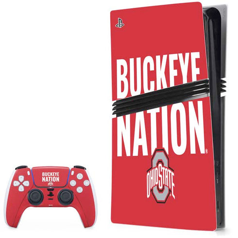 Ohio State University The Ohio State Buckeyes PlayStation PS5 Skins