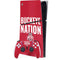 Ohio State University The Ohio State Buckeyes PS5 Slim Digital Edition Bundle Skin