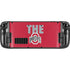 Ohio State University The Ohio State Buckeyes Steam Deck Handheld Gaming Computer OLED Skin