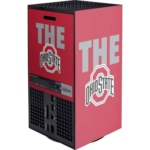 Ohio State University The Ohio State Buckeyes Xbox Series X Console Skin