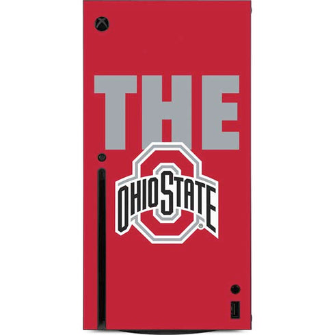 Ohio State University The Ohio State Buckeyes Xbox Series X Console Skin