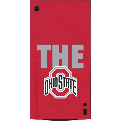 Ohio State University The Ohio State Buckeyes XBox Series X Digital Edition Console Skin