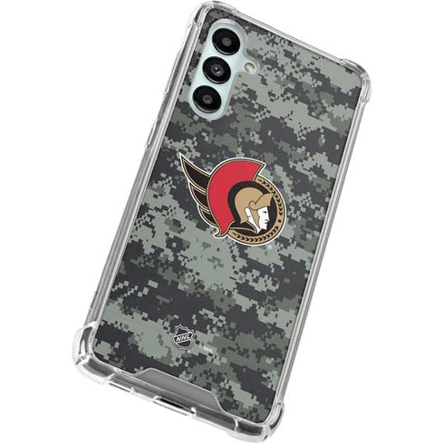 NHL Ottawa Senators Camo Galaxy A16 5G Clear Case